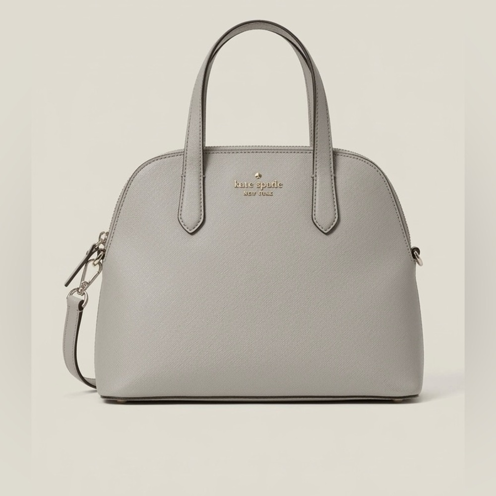 Kate Spade Louise Medium Dome Satchel - Gray